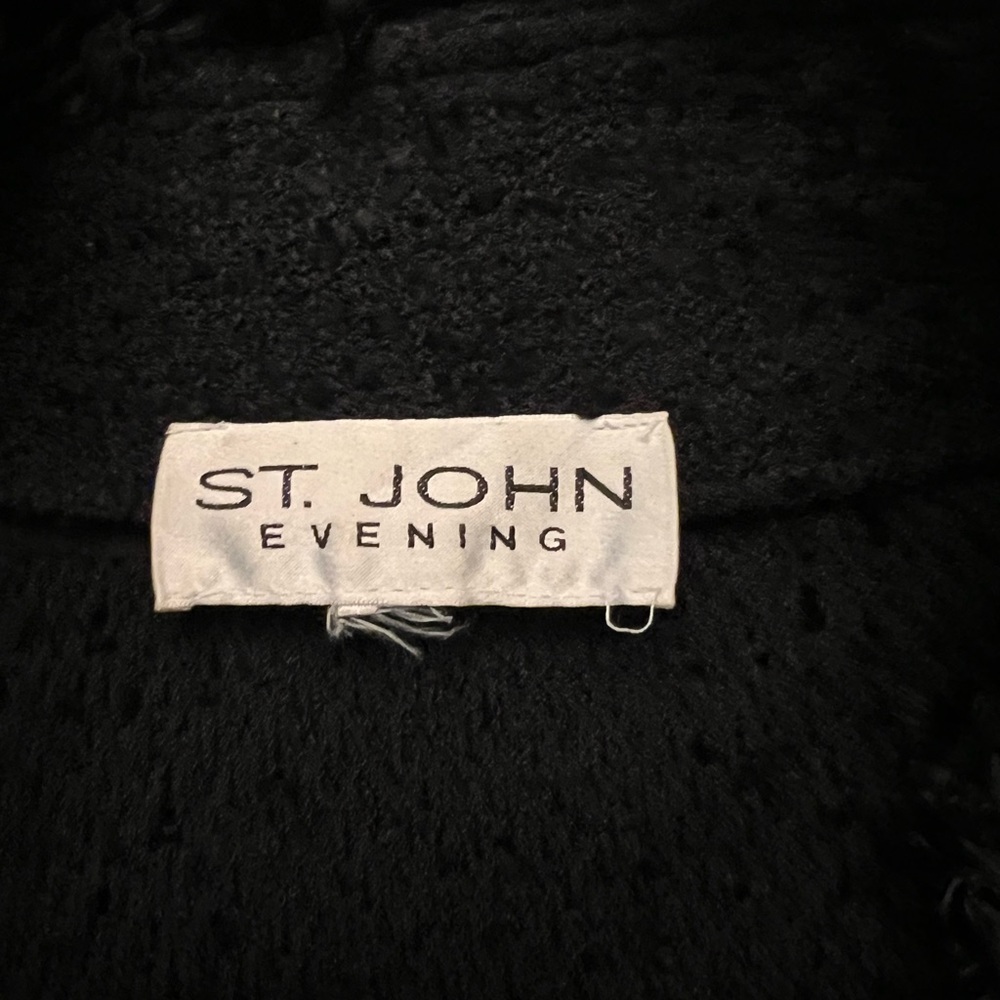 St. John Collection Black Evening Wear